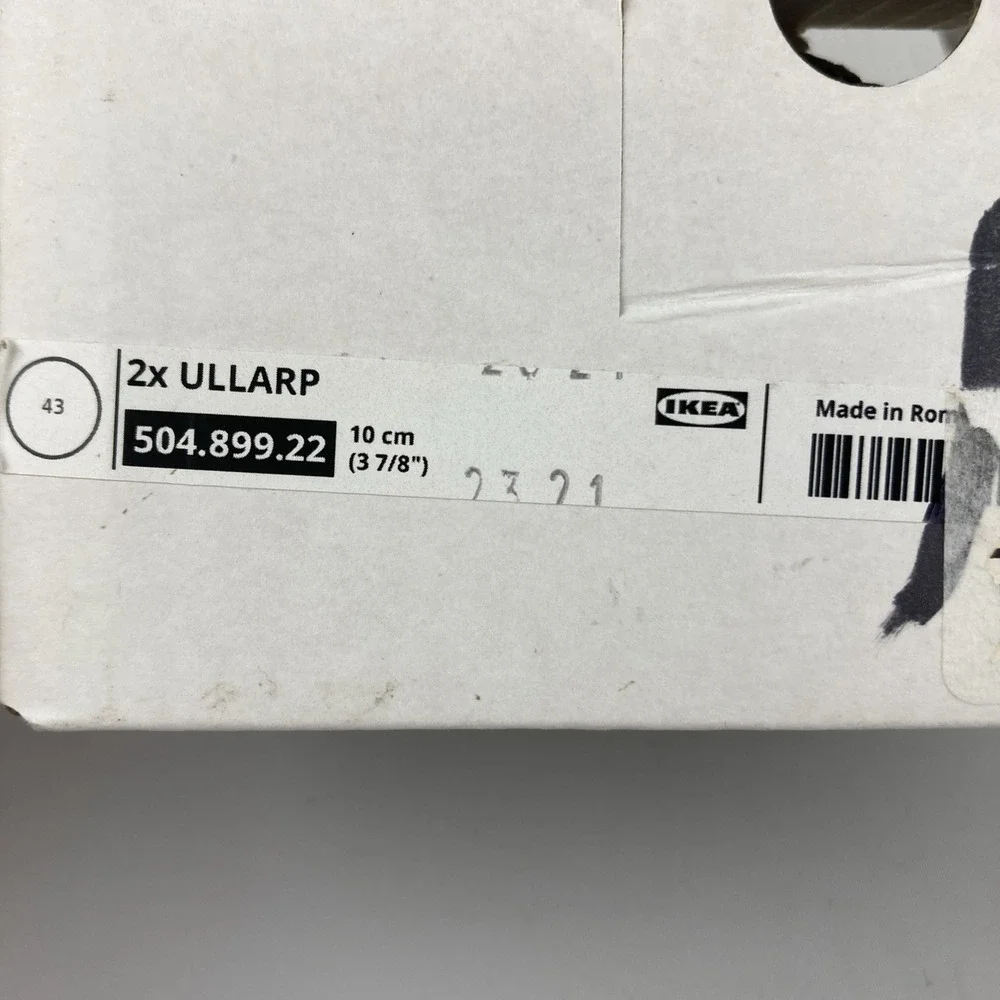 2 Packs IKEA ULLARP Legs Oak 3 7/8 
